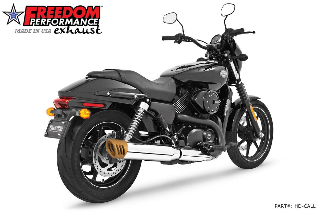 HARLEY STREET SINGLE 4" SLIPONS (*SPECIAL ORDER) - Cuztom Kraft