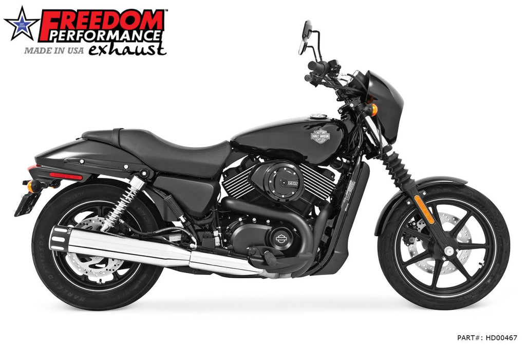 HARLEY STREET SINGLE 4" SLIPONS (*SPECIAL ORDER) - Cuztom Kraft