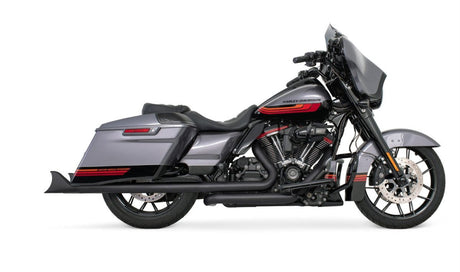 HARLEY TOURING 2.5" SHARKTAIL M8 TRUE - DUAL FULL SYSTEM 2017 - PRESENT - Cuztom Kraft