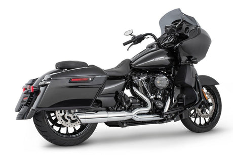 HARLEY TOURING 4.5" 2 STEPPED MEDIUM UNION 2 - INTO - 1 RIGHT - SIDE ONLY 2017 - PRESENT - Cuztom Kraft