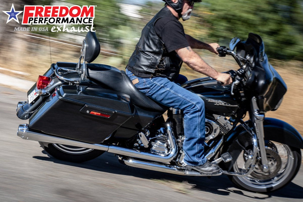 HARLEY TOURING AMERICAN OUTLAW & COMBAT FLUTED 4.5" MEGAPHONE SLIP - ONS (SPECIAL ORDER) - Cuztom Kraft