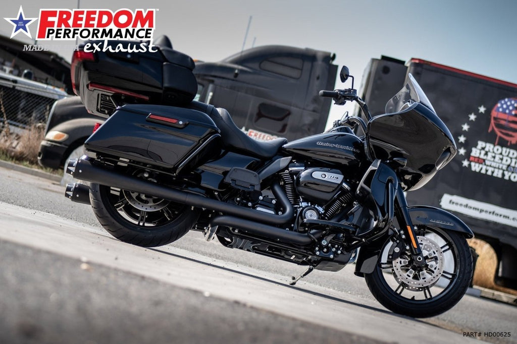 HARLEY TOURING AMERICAN OUTLAW & COMBAT FLUTED 4.5" MEGAPHONE SLIP - ONS (SPECIAL ORDER) - Cuztom Kraft