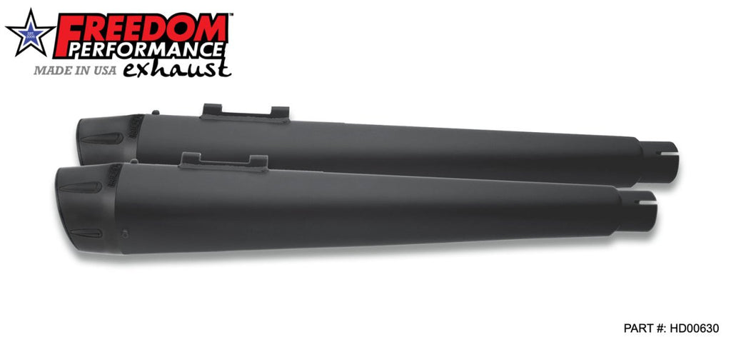 HARLEY TOURING AMERICAN OUTLAW & COMBAT FLUTED 4.5" MEGAPHONE SLIP - ONS (SPECIAL ORDER) - Cuztom Kraft