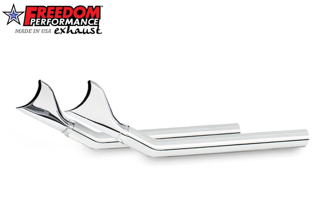 HARLEY TOURING UPSWEEPS 2.5" SLIP - ONS *FITS 95 - 16 YEARS ONLY* (SPECIAL ORDER) - Cuztom Kraft
