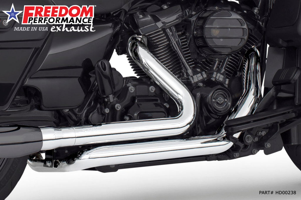 HARLEY TRIKE/FREEWHEELER RIGHT SIDE TUCK & UNDER & CLASSIC TRUE - DUAL HEADERS (SPECIAL ORDER) - Cuztom Kraft