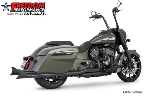 INDIAN CHIEFTAIN / ROADMASTER / SPRINGFIELD / ELITE 2.5" SHARKTAIL COMPLETE SYSTEM (SPECIAL ORDER) - Cuztom Kraft