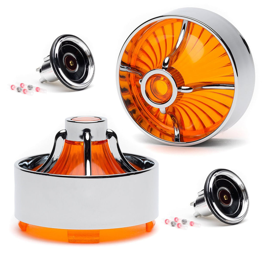 Indian Motorcycle Turn Signal Lenses - Cuztom Kraft