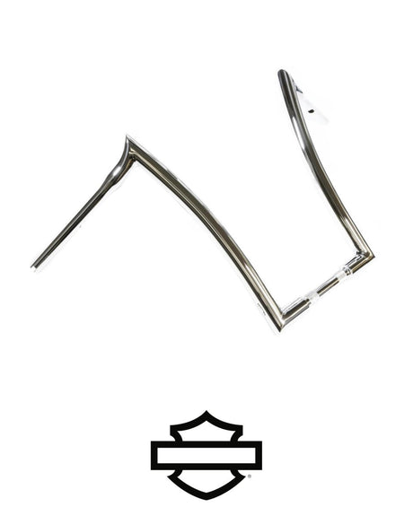 Maddogger Handlebar Chrome 18" - Cuztom Kraft