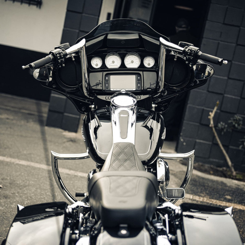 Shield Chrome for Baggers - Cuztom Kraft