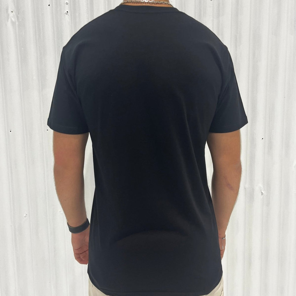 'Signature' T-Shirt - Black - Cuztom Kraft