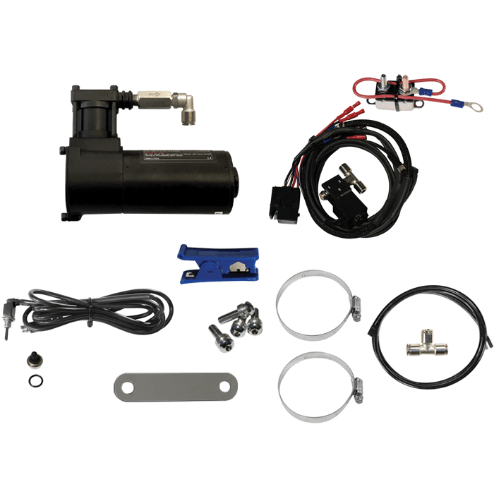 Simple Air Ride Suspension Kit For Harley Davidson FLH, FLHT – Cuztom Kraft